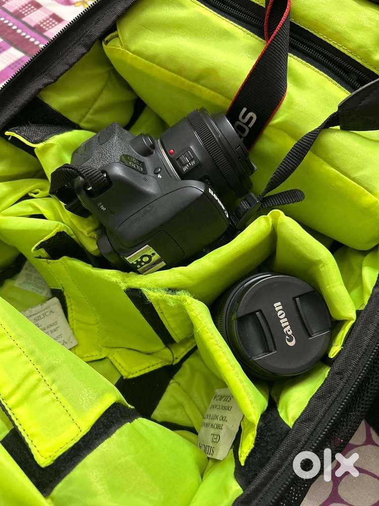 Canon 750d with 2 lens 5 years old