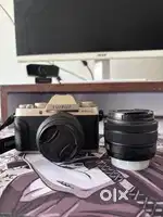 Fujifilm X T-100 with 15-45mm and 35mm Lens + Full Kit