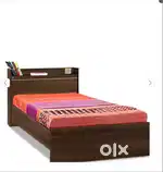 Single Bed acacia wood