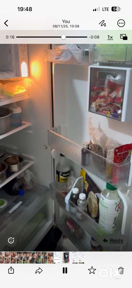 Single Door Refrigerator LG 165 ltr