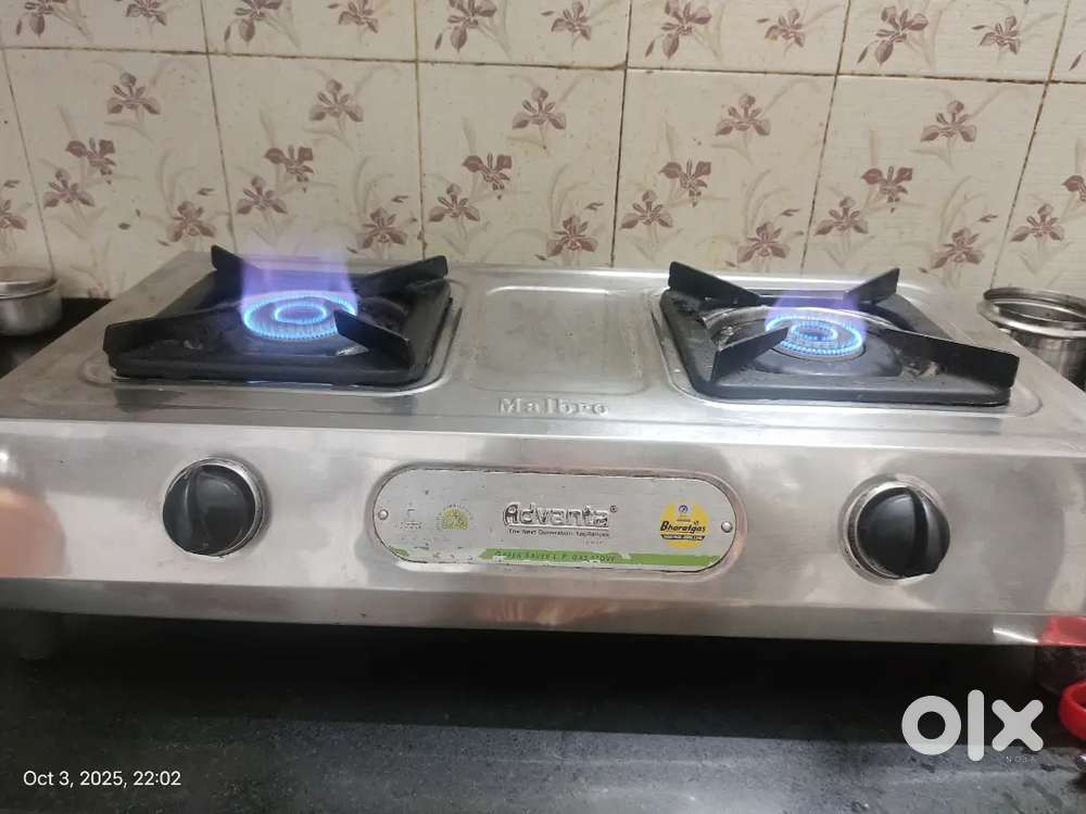 Gas stove 2 burner