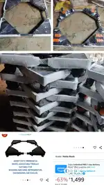 Washing machine fridge stand