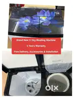Brand New 9.5kg Semi Washing Machine with Warranty, Free Home Delivery