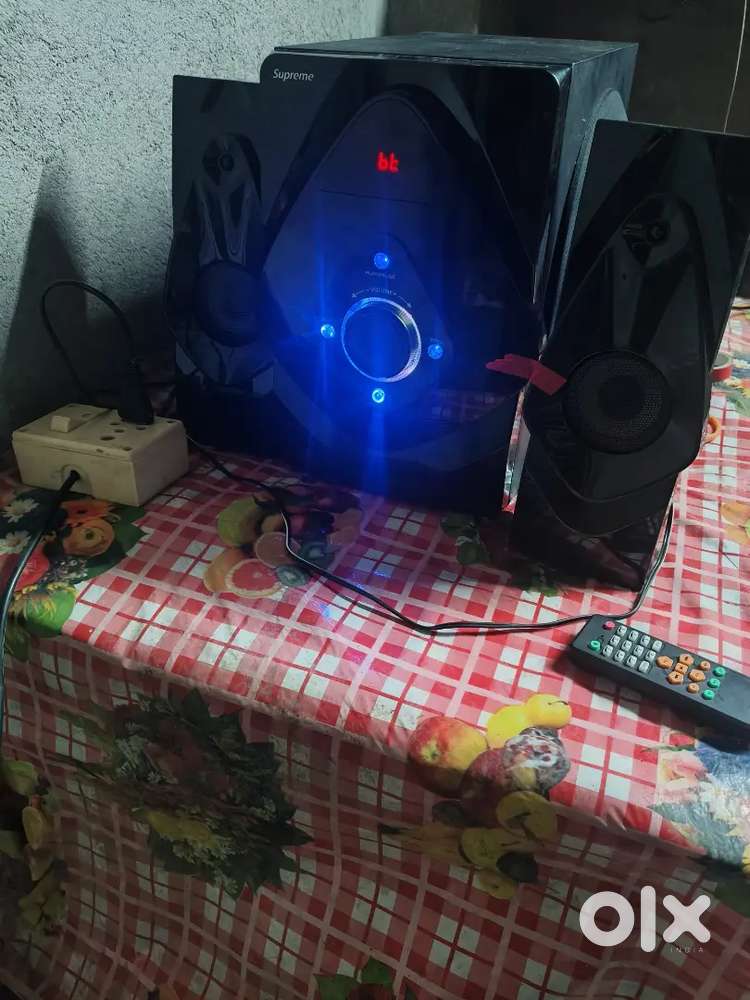 Supreme Bluetooth Tower Home Theater - FM Radio + USB/Memory Card -