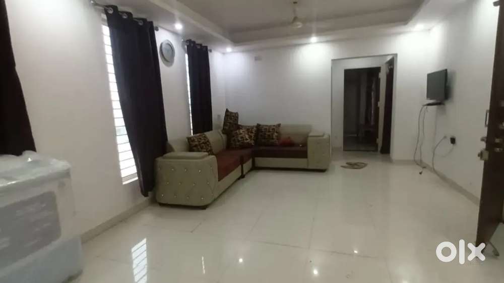 3 bhk flat fully furnished in trilanga colony