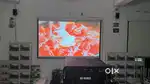 RrD2 Projector 350Inch 4K 3D Watch Movies Cricket For Home Office Cafe