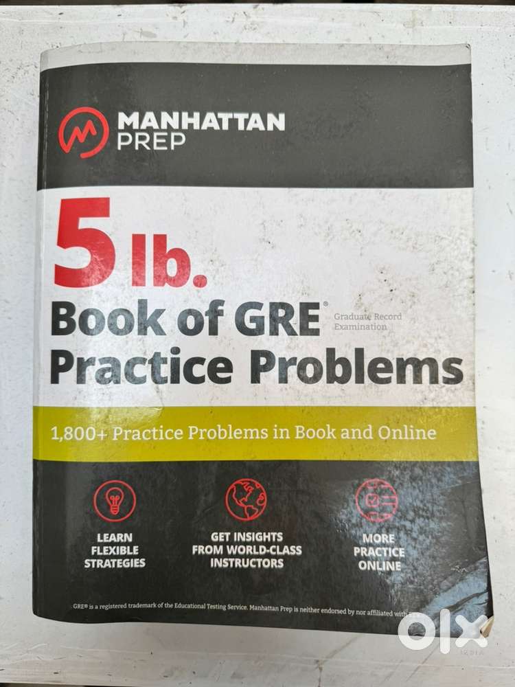 GRE practice book