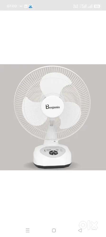 Portable Table Fan