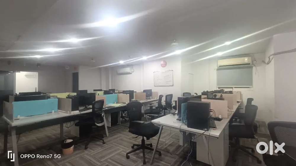 30 Workstations 2 Cabins plug and play office for Rent