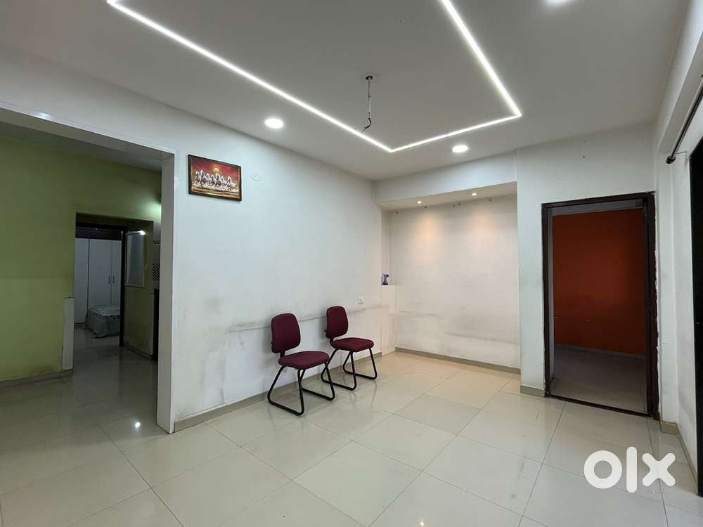 1.5bhk semi-furnished flat for rent .