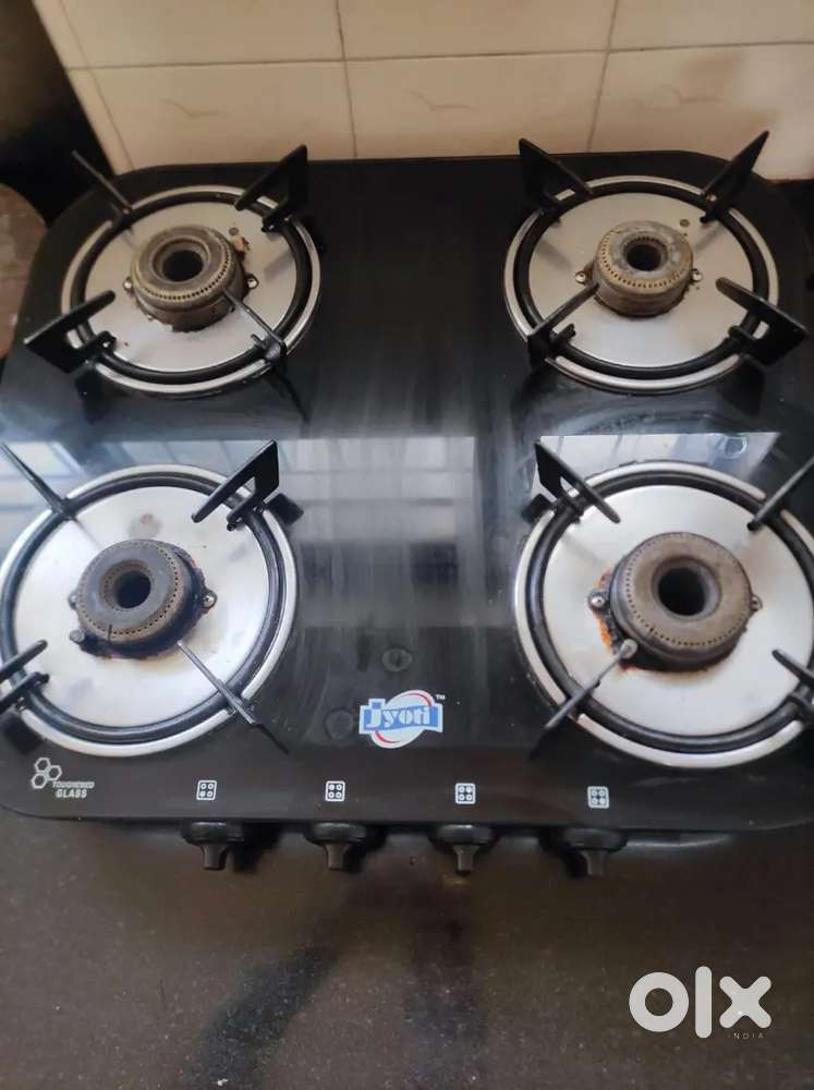 4 burner automatic gas stove