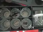 glass set with ice bucket -crockery