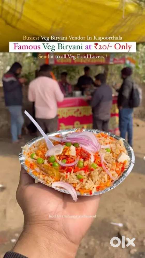 Cook needed for poha thela , reddy ..veg cook