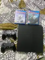 ps4 with 2 games