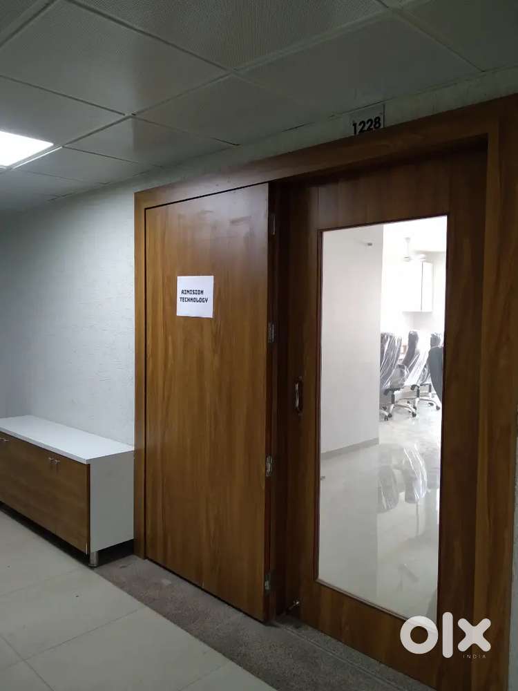 Office for Rent with open terrace on 12th floor At Bhuyngdev Cros Road