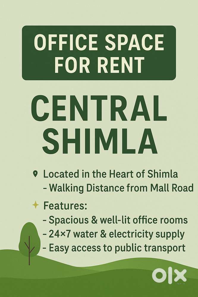 Office Space for Rent in Shimla