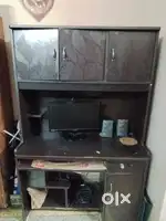 A Big computer cum stationary table