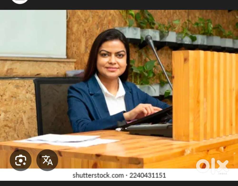 Beautiful Receptionist female need office