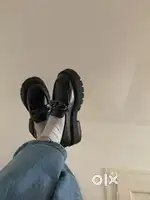 Black classic loafers
