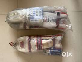 Cricket pads, elbow, gloves, guard