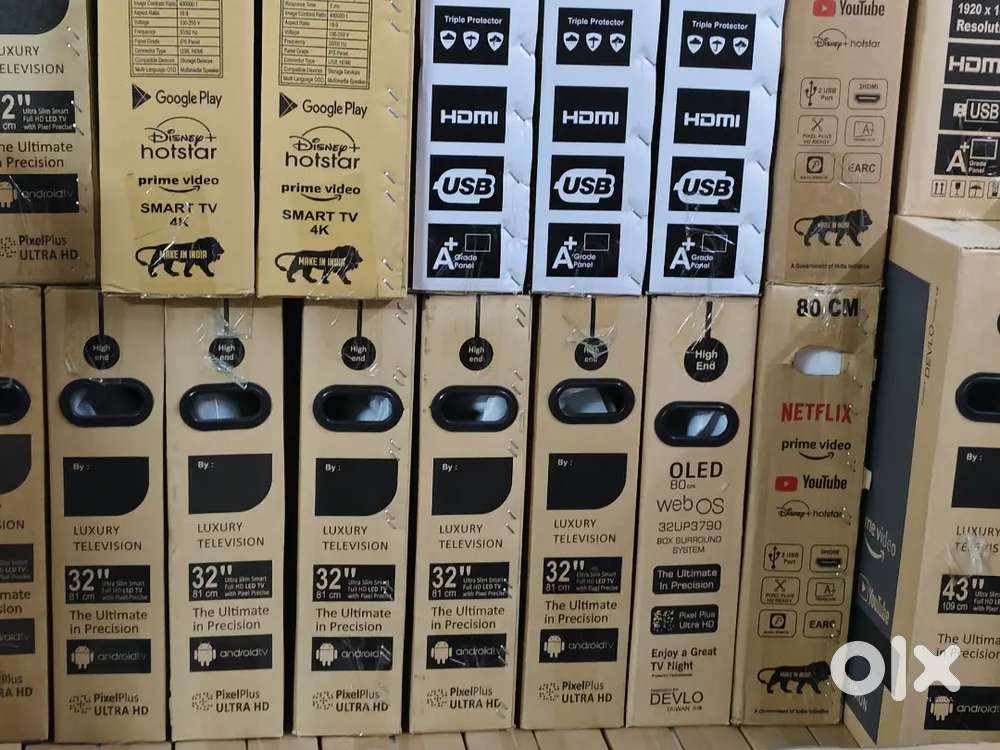 42 Smart Led Tv 4k With Warranty Exchange Offer Available New