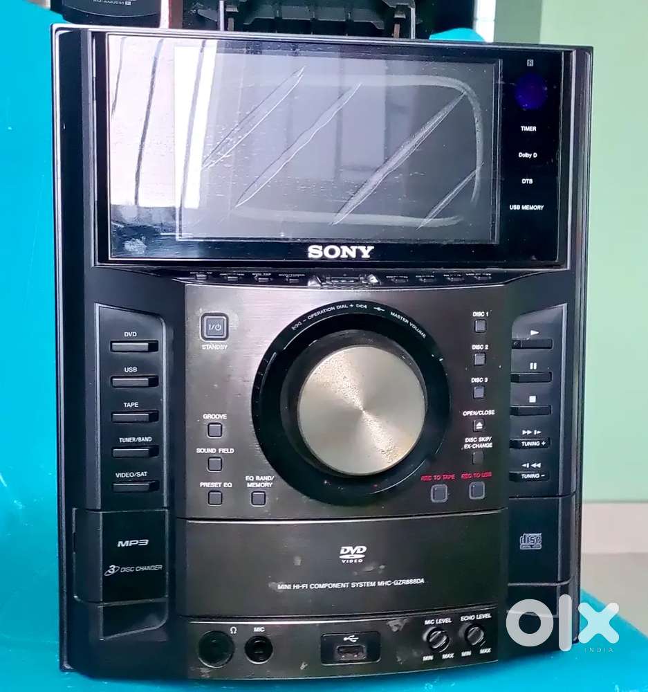 MINOR REPAIR.. SONY  3DVD-DECK SET FOR SALE.