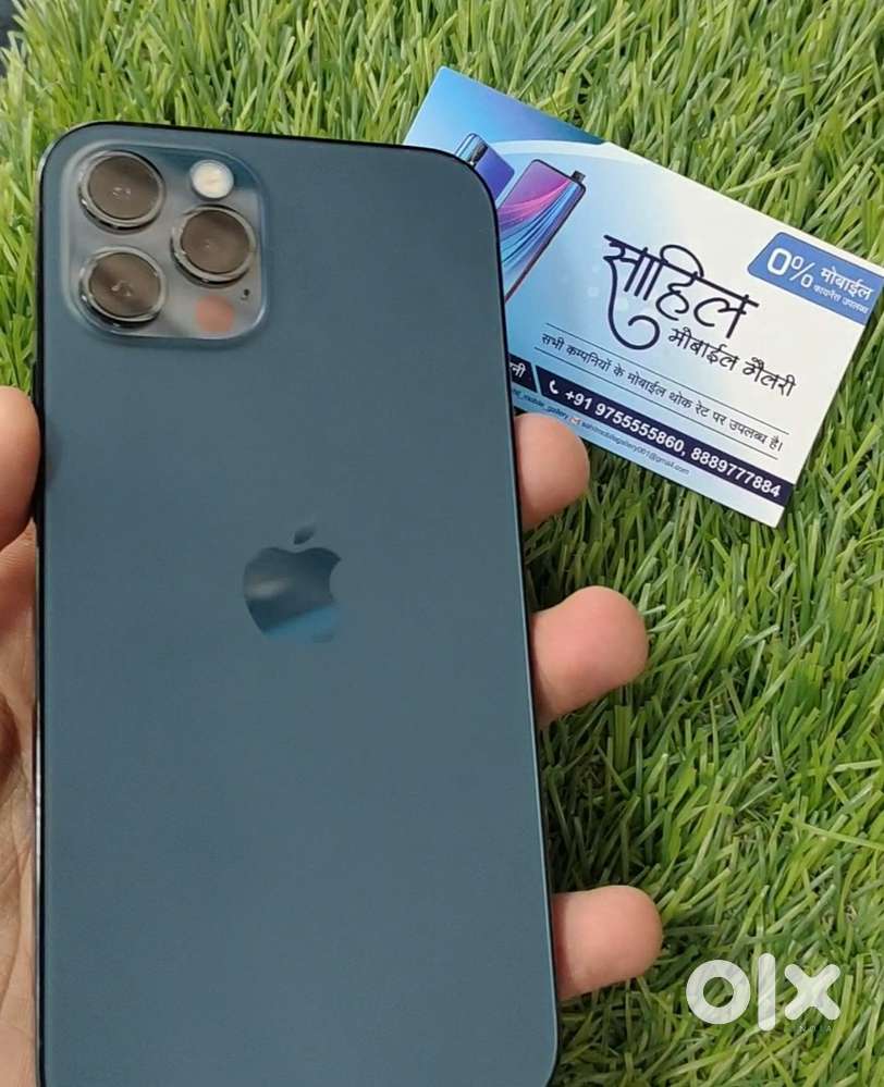 Iphone 12pro superb condition 128gb blue color