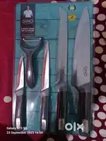 Gino 4 piece knife and set peeler from UK  NEW