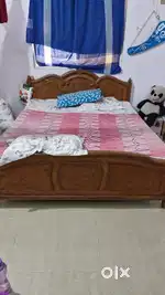 Bed and study table
