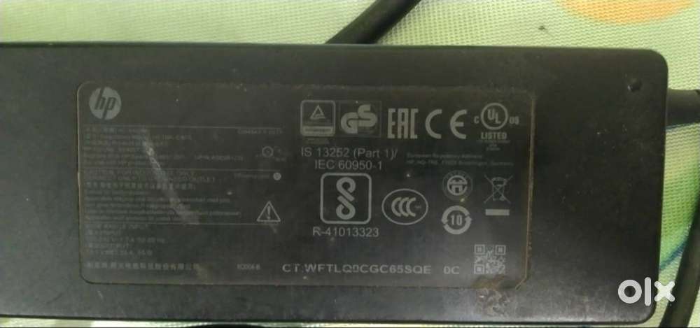 Original HP Laptop Charger 65W (19.5V – 3.33A) – Fully Working Condit