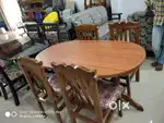 Classic model 4 seater dining table available in starf premium furnitu