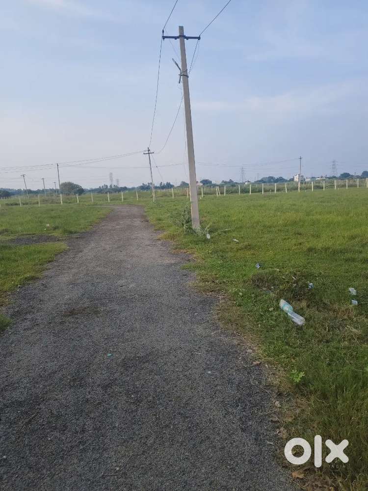 Plot for sale 10 km from. Madhavaram  metro station