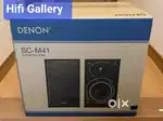 Denon SC-M41 Bookshelf Speaker Pair Brand New At Hifi Gallery