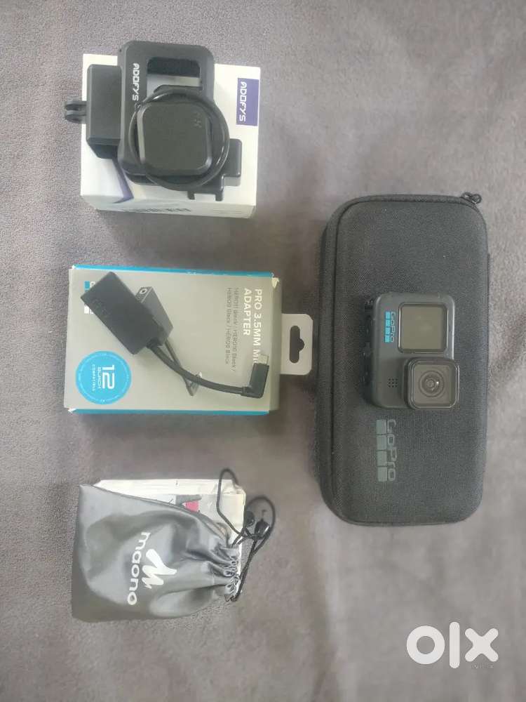 Gopro 10 black with accessories