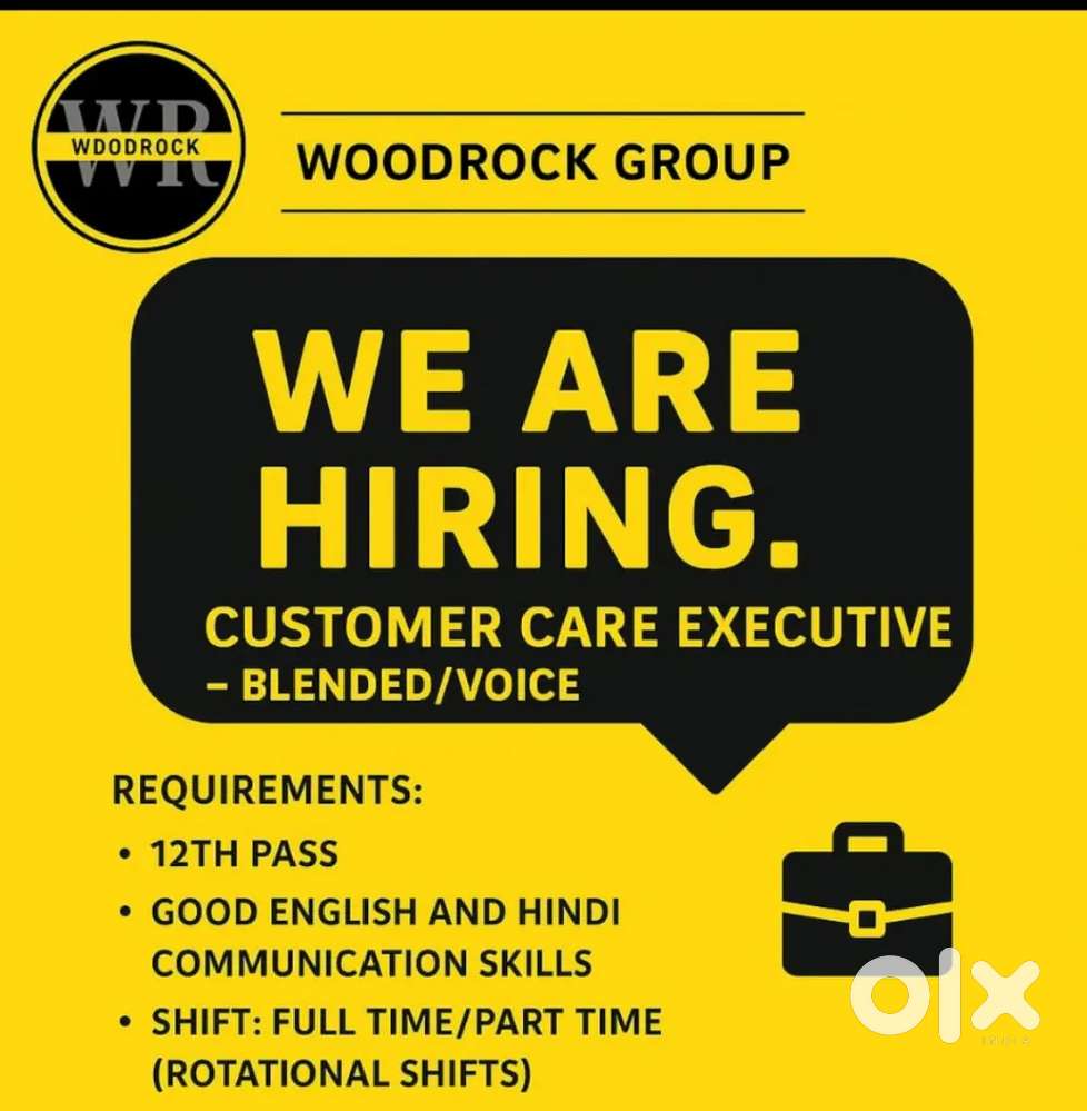 Hiring for Customer care executive profile