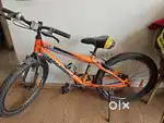 Hero sprint bycle for sale. It's orange color bycycle