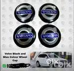 Volvo Black and Blue Colour Wheel Cap