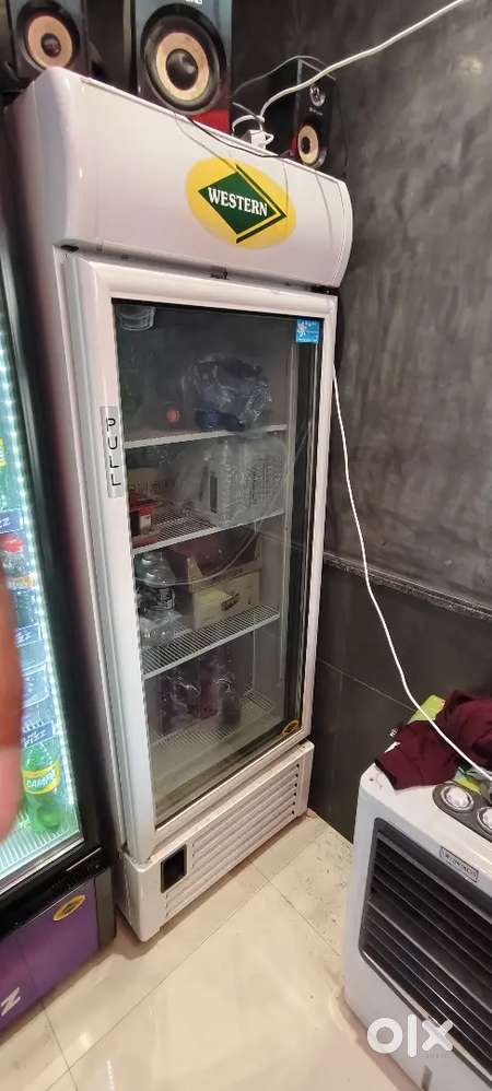 Deep freezer display fridge