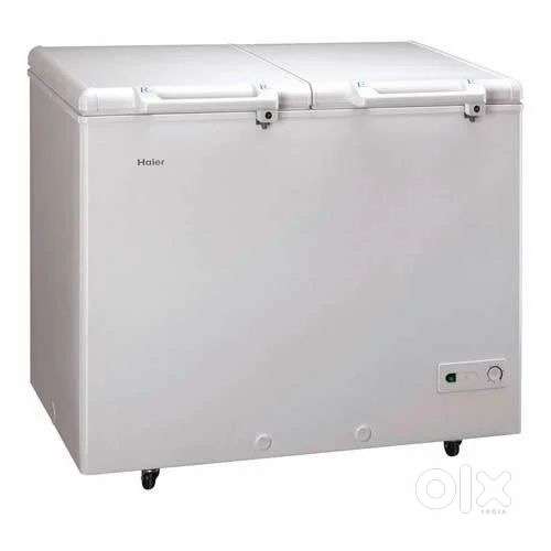 Double Door Cooler and Freezer Two in One White colour
