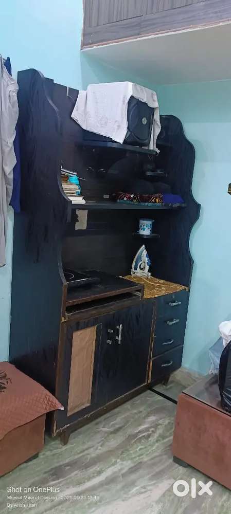 Computer table with cloth table combo