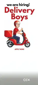 Delivery Boy Job