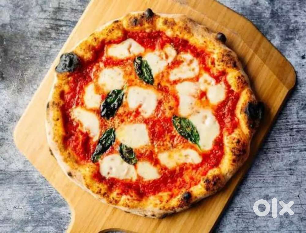 Chef for pizza and burger