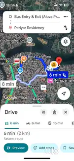 3BHK residential apartment on riverfront property