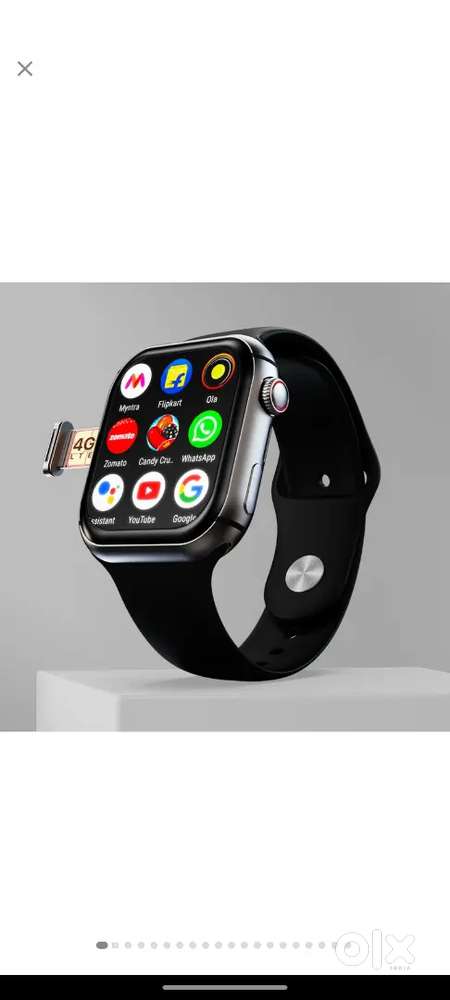 Fire bolt oracle smart watch with 4g sim support and AI support
