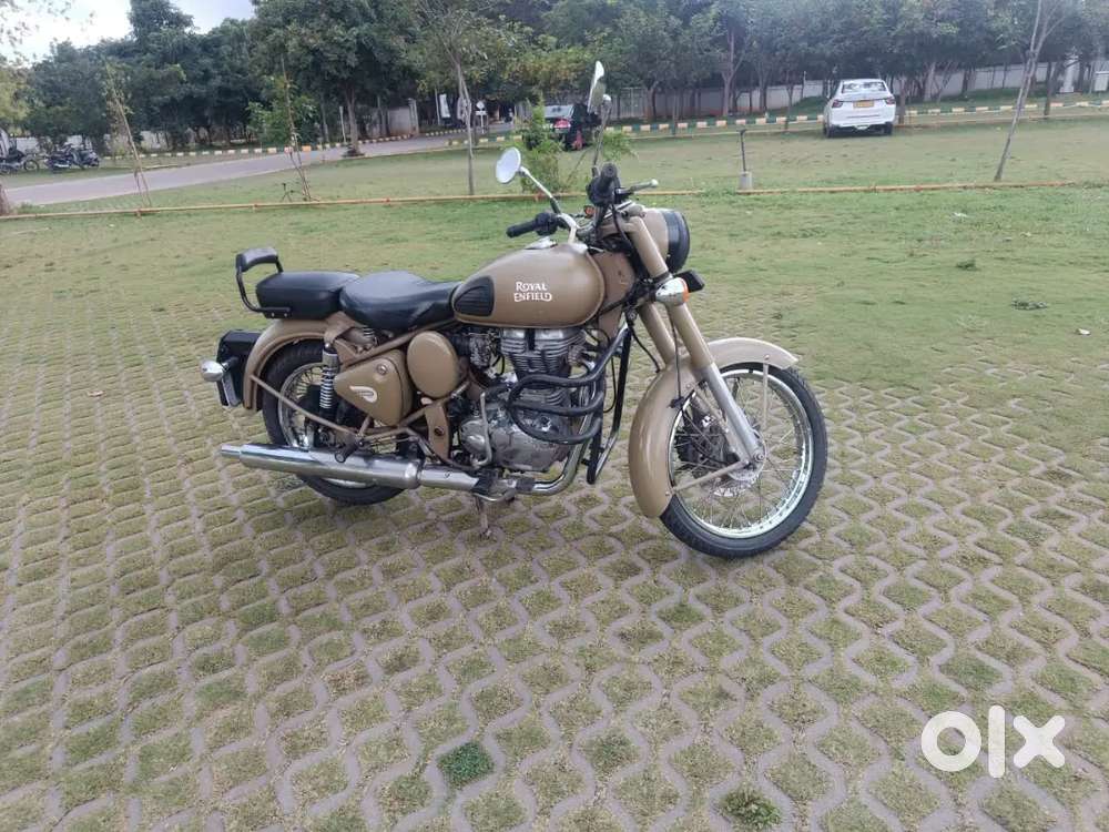 RE classic 500cc single owner 2015 model