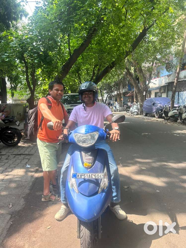 Tvs Zest scooty less driven 2019 model