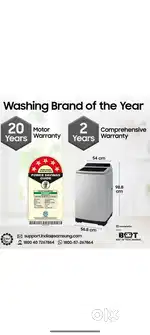 Samsung top load fully automatic washing Machine