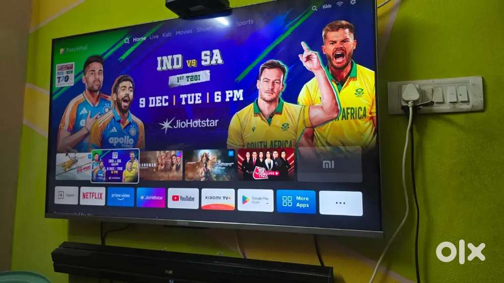 Mi TV 5x 4k tv (50 inch) with Boat sound bar