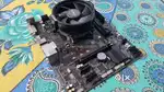 AMD Ryzen 5 2600 processor and Gigabyte A320m motherboard combo