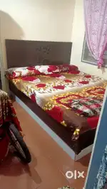 Bed King Size with Storage Box